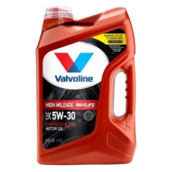 Valvoline 881163 Synthetic Blend Motor Oil, 5W-30, 5 qt, Jug