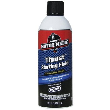 Motor Medic M3815 Starting Fluid, 11 oz, Aerosol Can