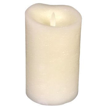 Hometown Holidays 25303 Candle, 7 in Candle, Vanilla Fragrance, Ivory Candle