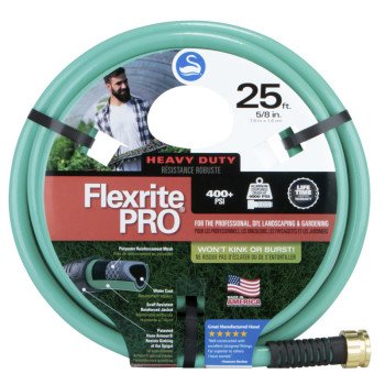 Swan FXP58025 Garden Hose, 25 ft L