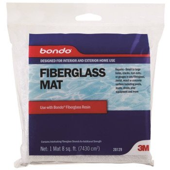 3M 20129 Fiberglass Mat, White