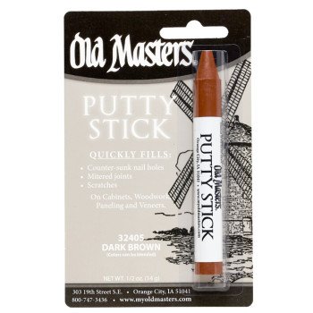 Old Masters 32405 Putty Stick, Dark Brown, 1/2 oz