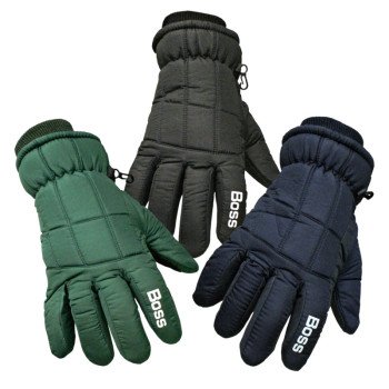 4232BE GLOVES SKI POPLIN INSUL