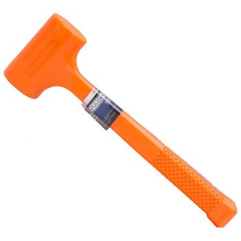 Vulcan HB-DBM01 Hammer, 2 lb Head, Dead Blow, Dead Blow Head, PVC Head, 13-1/8 in OAL