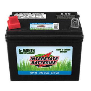 Interstate Batteries SP-35 Lawn and Garden Battery, Lead-Acid