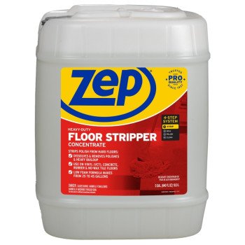 Zep ZULFFS5G Floor Stripper, 5 gal Pail, Liquid, Clear