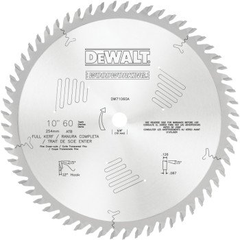 DW71060A BLADE 10IN 60T 12DEG 