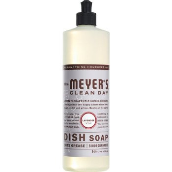 Mrs. Meyer's 11103 Dish Soap, 16 oz, Liquid, Floral, Colorless