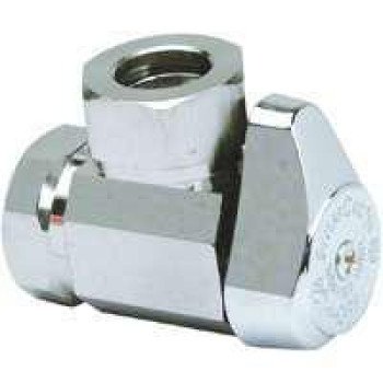 BrassCraft G23301X CD Stop Valve, 1/2 x 7/16 in Connection, FIP x Compression, 125 psi Pressure, Brass Body