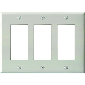 2-164RRR WALLPLATE TRI-ROC WHT