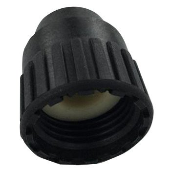 Flair-It 30860 Pipe Cap, 1/2 in, PEX, Black