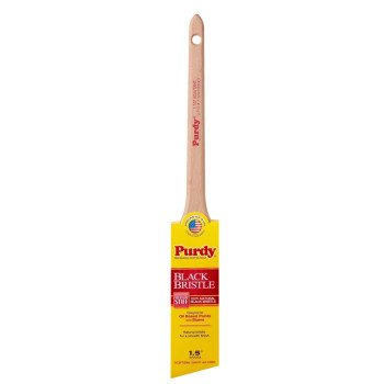 Purdy Black Bristle Adjutant 024015 Trim Brush, China Bristle, Rat Tail Handle