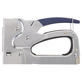 Vulcan JY565A Staple Gun, 85 Crown Staples Magazine, Flat Wire Staples Staple, 10.6, 11.5, 12.3, 12.7 mm W Crown, Silver