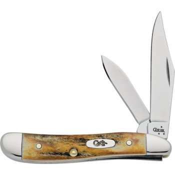 Case 048 Pocket Knife, 5220 Stainless Steel Blade, 2-Blade