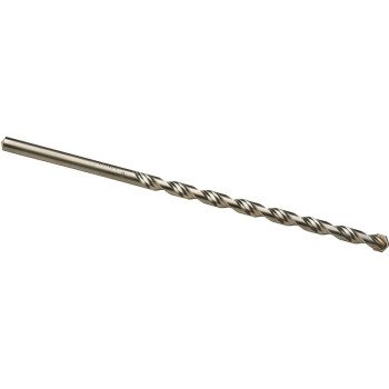 Irwin 326007 Rotary Hammer Drill Bit, 1/4 in Dia, 12 in OAL, 2-Flute, Straight Shank