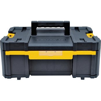 DEWALT TSTAK III Series DWST17803 Single Deep Drawer, 16.5 lb, Plastic, Black, 3-Compartment