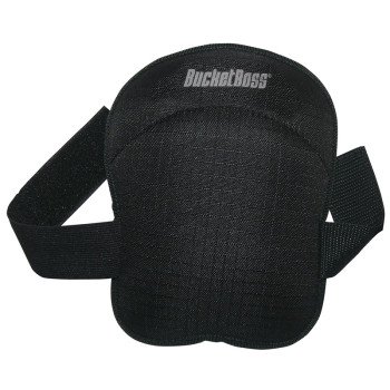 Bucket Boss 93300 Utility Knee Pad, Poly Cap, Foam Pad, Hook and Loop Closure