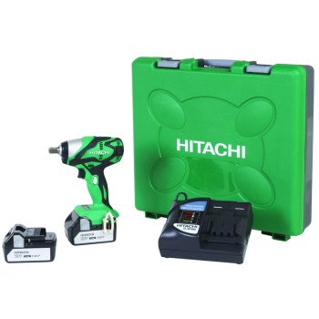 HITACHI WR18DSDL Impact Wrench, Tool Only, 18 V, 3, 4 Ah, 1/2 in Drive, Square Drive, 0 to 3200 ipm