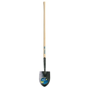 Jackson 1258200 Irrigation Shovel, 7-1/4 in W Blade, Steel Blade, North American Hardwood Handle, 47 in L Handle