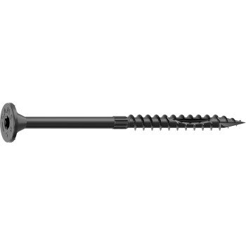 Camo 0366220 Structural Screw, 5/16 in Thread, 5 in L, Flat Head, Star Drive, Sharp Point, PROTECH Ultra 4 Coated, 10