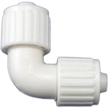 Flair-It PEXLOCK 16815 Tube Elbow, 3/8 in, 90 deg Angle