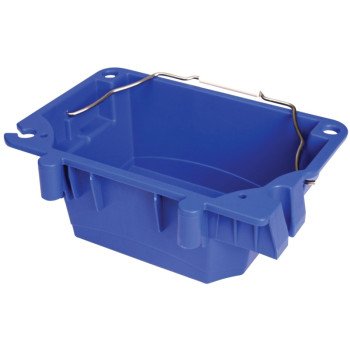 Werner AC52-UB Utility Bucket, Lock-in, Stepladder, Plastic/Polymer, Blue