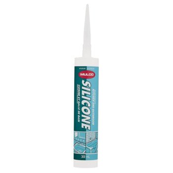 Mulco 113000 Kitchen and Bath Sealant, Clear, 40 to 86 deg F, 300 mL