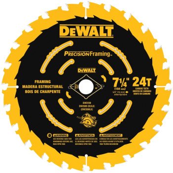 DW3199 7-1/4IN 24T PRECISION F