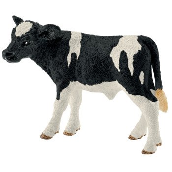 Schleich-S 13798 Figurine, 3 to 8 years, Holstein Calf, Plastic