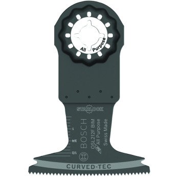 Bosch Starlock OSL212F Oscillating Blade, 2-1/2 in, Bi-Metal