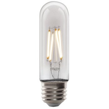 Feit Electric T10/CL/VG/LED LED Bulb, Decorative, T10 Lamp, 40 W Equivalent, E26 Lamp Base, Dimmable, Clear