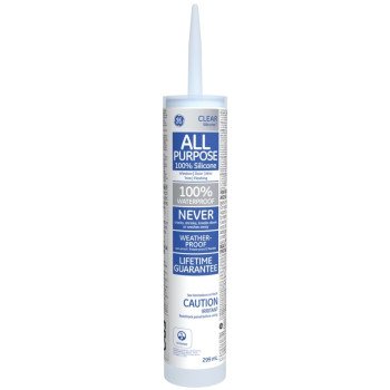 GE Silicone I SE1184 Sealant, Clear, 30 min Curing, 10.1 oz