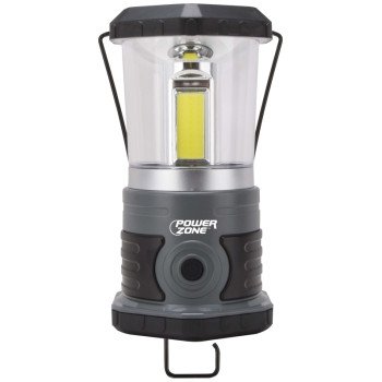 PowerZone 63992 Portable Lantern, D Battery, D Battery, LED Lamp, 1250 Lumens, 25 m Beam Distance, 40 hrs Run Time