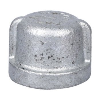 ProSource 18-1/2G Pipe Cap, 1/2 in, Threaded