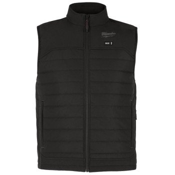 Milwaukee M12 Series 305B-21M Vest Kit, M, Men's, Fits to Chest Size: 40 to 42 in, Polyester, Black