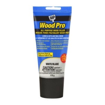 DAP WOODPRO 74293 Wood Filler, Paste, Musty, White, 170 g