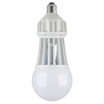 PowerZone O-BB50-KL LED Big Bulb, General Purpose, 300 W Equivalent, E26 Lamp Base, Daylight Light, 5000 K Color Temp