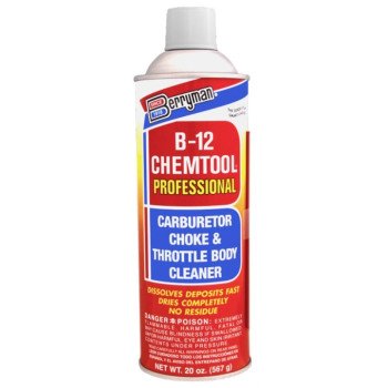 Berryman B-12 Chemtool 0120 Throttle Body Cleaner, 20 oz, Liquid, Aromatic