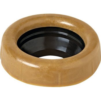 Harvey 1115-24 Wax Ring, Polyethylene, Brown, For: 3 in and 4 in Waste Lines