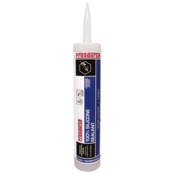 ProSource 7851000 Sealant, Clear, 10.1 oz Cartridge