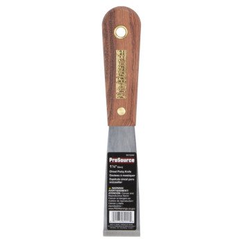 ProSource 01522R Putty Knife with Rivet, 1-1/4 in W HCS Blade