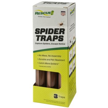 Rescue ST3-BB4 Spider Trap, 10-1/2 in L Trap, 2.3 in W Trap