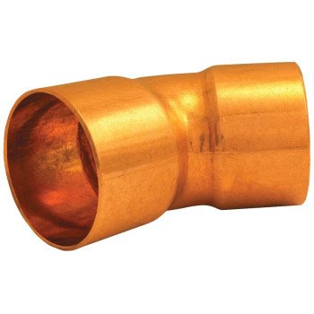 Elkhart Products 31128 Pipe Elbow, 1-1/4 in, Sweat, 45 deg Angle, Copper