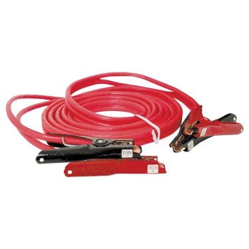 CCI Road Power 08666-00-04 Booster Cable, 4 AWG Wire, Clamp, Red Sheath