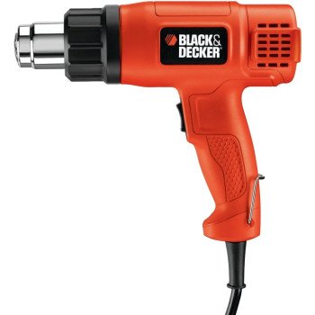 Black+Decker HG1300 Dual Temperature Heat Gun, 11.25 A, 12 cfm Air, 750 to 1000 deg F