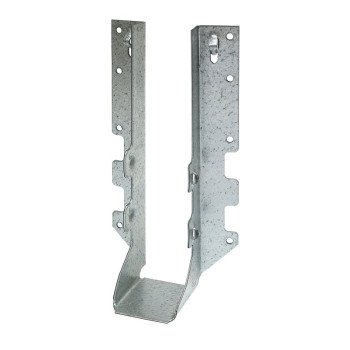 Simpson Strong-Tie LUS Series LUS210 Joist Hanger, 7-13/16 in H, 1-3/4 in D, 1-9/16 in W, Steel, Galvanized, Face