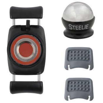 Nite Ize Steelie STFD-01-R8 Car-Mount Kit, Stainless Steel, Black/Silver