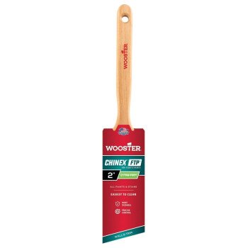 Wooster 4410-2 Paint Brush, 2 in W, 2-11/16 in L Bristle, Synthetic Bristle, Sash Handle