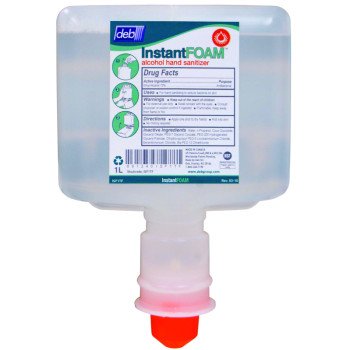 North American Paper IFS1TF Hand Sanitizer, Liquid, Colorless, Alcohol, 1000 mL, Cartridge