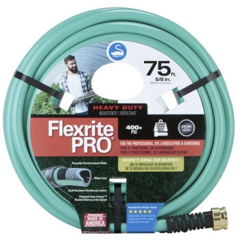 Swan FXP58075 Garden Hose, 75 ft L, Female